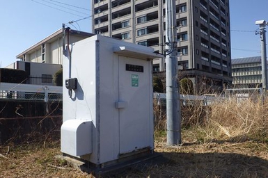 二級河川馬込川松江水位局