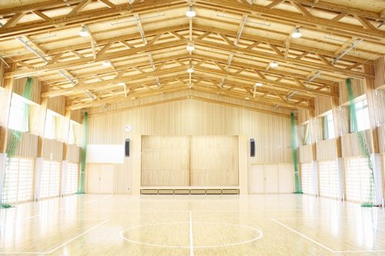 静岡県立西部特別支援学校体育館