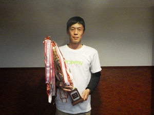 優勝者 有谷大輔