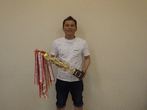 優勝者 施工部 安間吉彦