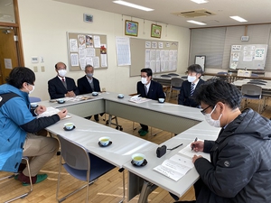 取材の方々も集まっていただきました。記事を通しても助け合いの輪が広がることを願っております。