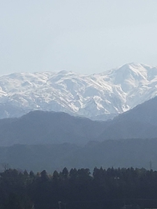 　　　　富山　立山連峰
