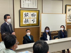カイヤ・チアゴさんの親御さんも一緒にお越し下さいました。
