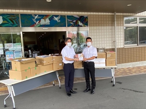 多くの方々のご協力があって、今年も無事に寄付を実施できました。