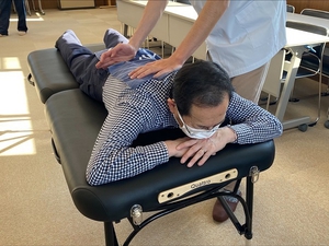施術中の様子
