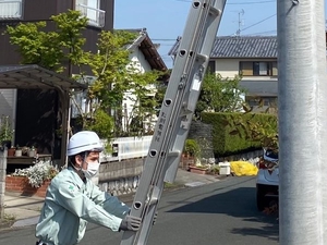 作業は必ず二人一組で