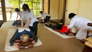 郊外臨床実習の様子