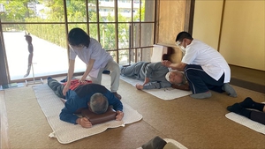 郊外臨床実習の様子