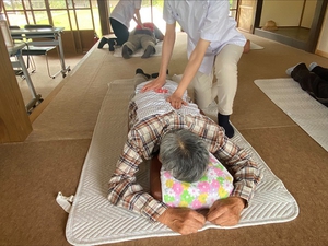 施術中の様子