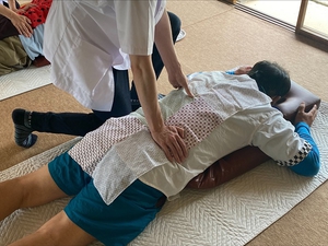施術中の様子