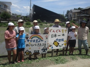 田植え時の様子(5月26日)