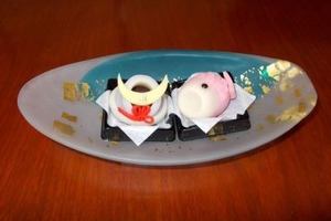 上生菓子「兜」「こいのぼり」