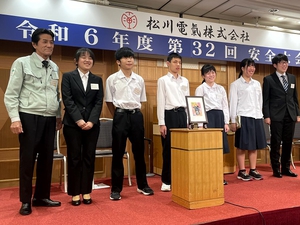 小澤社長と弁論発表者