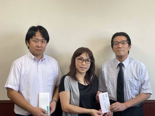 ムンド様への奨学金寄付